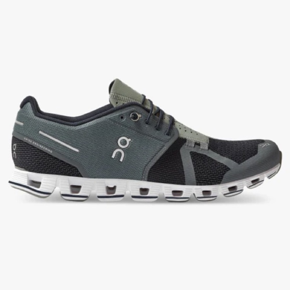 ON RUNNING THE CLOUD MENS 9 - Lead/Black (SKU: 19.99198)